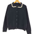 ザラ ZARA 26SS ピーターパンカラーニットジャケット レディース import:L
