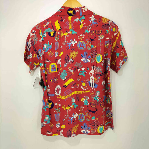サンサーフ SUN SURF SPECIAL EDITION ONE PUKA PUKA 半袖 レーヨン アロハシャツ メンズ JPN:XS