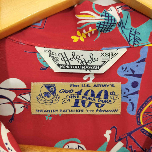 サンサーフ SUN SURF SPECIAL EDITION ONE PUKA PUKA 半袖 レーヨン アロハシャツ メンズ JPN:XS