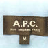 アーペーセー A.P.C. コットン 長袖シャツ メンズ import:M