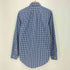 ポロラルフローレン POLO RALPH LAUREN CLASSIC FIT CHECKED PEACHED POPLIN SHIRT 現行QRタグ ギンガムチェック ポニー刺繍 長袖ボタンダウンシャツ メンズ import:S