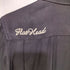 フラットヘッド FLAT HEAD Black Mint レオパード 開襟 オープンカラー シャツ 半袖 メンズ JPN:S
