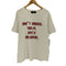 JUST NOISE メッセージプリント クルーネックTシャツ メンズ JPN:2