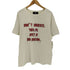 JUST NOISE メッセージプリント クルーネックTシャツ メンズ JPN:2