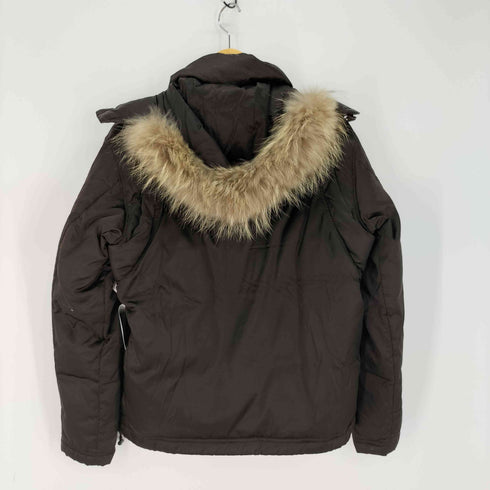 ポールスミス Paul Smith 2WAY 袖着脱可能 ファー ダウン ジャケット メンズ import:L