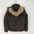 ポールスミス Paul Smith 2WAY 袖着脱可能 ファー ダウン ジャケット メンズ import:L
