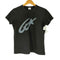 WEB HOUSE フロントプリント 半袖 クルーネックTシャツ レディース