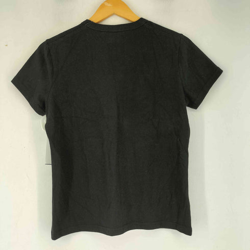 WEB HOUSE フロントプリント 半袖 クルーネックTシャツ レディース