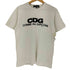 グッドデザインショップコムデギャルソン GOOD DESIGN SHOP COMME des GARCONS AD2017 CDG ロゴプリント クルーネック 半袖 Tシャツ メンズ JPN:L