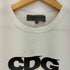 グッドデザインショップコムデギャルソン GOOD DESIGN SHOP COMME des GARCONS AD2017 CDG ロゴプリント クルーネック 半袖 Tシャツ メンズ JPN:L