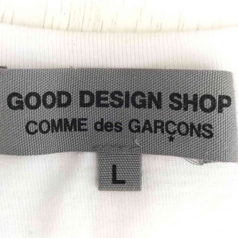 グッドデザインショップコムデギャルソン GOOD DESIGN SHOP COMME des GARCONS AD2017 CDG ロゴプリント クルーネック 半袖 Tシャツ メンズ JPN:L