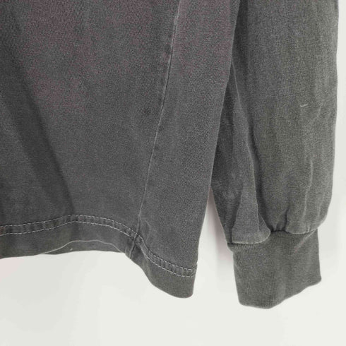 ARCHIVE フロント 袖 ロック バンド プリント クルーネック L/S Tシャツ メンズ