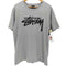ステューシー Stussy ショーンフォント モーション ロゴ プリント クルーネック S/S Tシャツ メンズ import:L