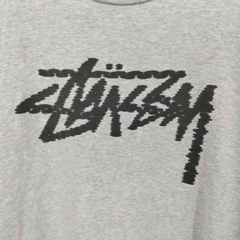 ステューシー Stussy ショーンフォント モーション ロゴ プリント クルーネック S/S Tシャツ メンズ import:L