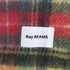 レイビームス Ray BEAMS リバーシブル チェック マフラー レディース ONE SIZE