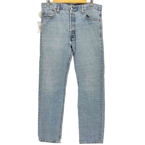 リーバイス Levis 00S グアテマラ製 ボタン裏 324 刻印 501 デニム アイスブルー メンズ W36 L34