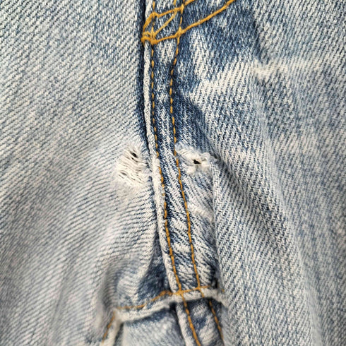 リーバイス Levis 00S グアテマラ製 ボタン裏 324 刻印 501 デニム アイスブルー メンズ W36 L34