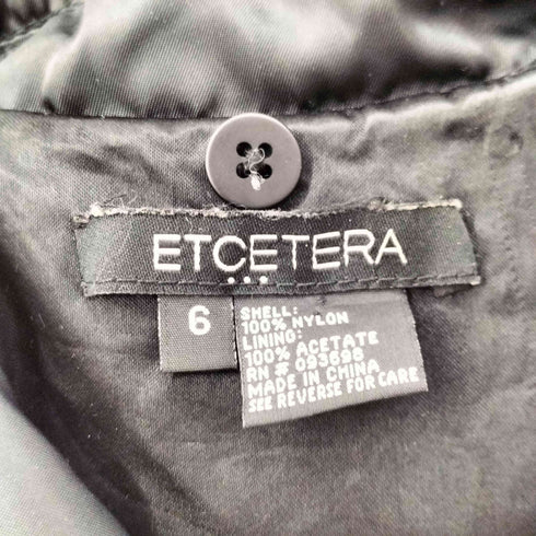 ETCETERA ジップギミック ナイロンジャケット レディース 6