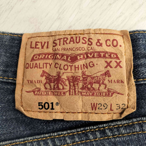 リーバイス Levis 501 ボタン裏359 ストレートデニムパンツ レディース 29/32
