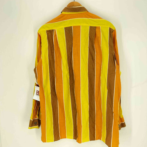 I MASCHI イタリア製 ストライプ L/S レギュラーカラーシャツ メンズ import:M