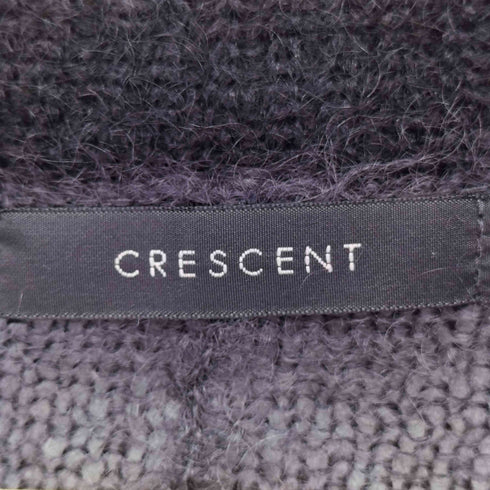 crescent キッドモヘア混 タートルネックカットソー レディース