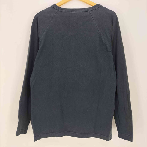 チャンピオン Champion USA製 HEAVY WEIGHT JERSEY ラグラン ロングスリーブTシャツ メンズ import:M