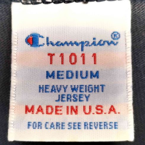 チャンピオン Champion USA製 HEAVY WEIGHT JERSEY ラグラン ロングスリーブTシャツ メンズ import:M