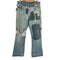 リーバイス Levis 80S USA製 646 ボタン裏 532 刻印 オレンジタブ パッチワーク ベルボトム ダメージ デニムパンツ メンズ