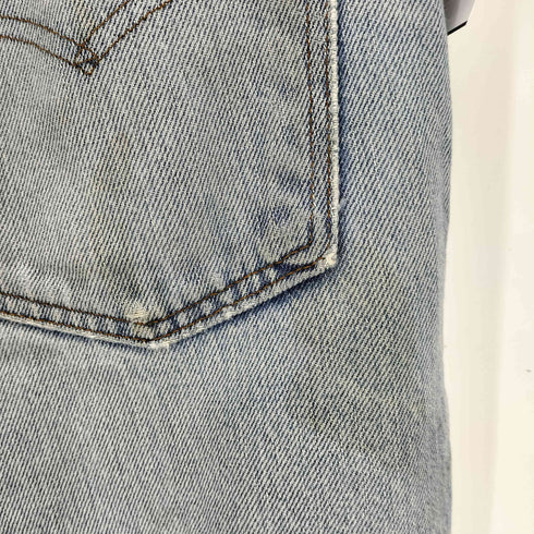 リーバイス Levis 80S USA製 646 ボタン裏 532 刻印 オレンジタブ パッチワーク ベルボトム ダメージ デニムパンツ メンズ