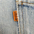 リーバイス Levis 80S USA製 646 ボタン裏 532 刻印 オレンジタブ パッチワーク ベルボトム ダメージ デニムパンツ メンズ