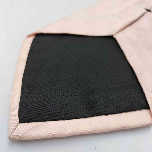 グッチ GUCCI イタリア製 スーキーGG刺繍 リネン ネクタイ メンズ