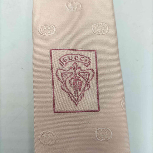 グッチ GUCCI イタリア製 スーキーGG刺繍 リネン ネクタイ メンズ