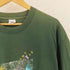 フルーツオブザルーム FRUIT OF THE LOOM 90s USA製 鳥 プリント フェード 半袖 Tシャツ メンズ XL