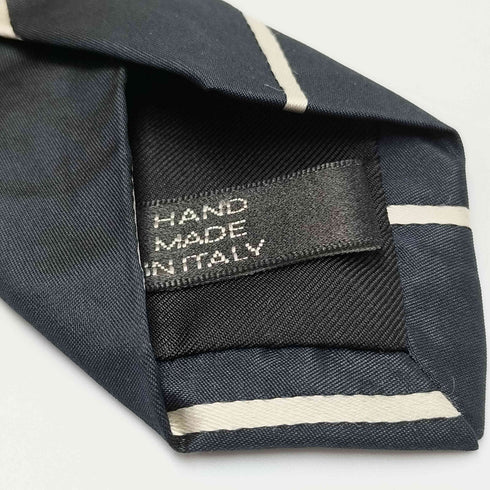 ラルフローレン RALPH LAUREN イタリア製 斜めストライプ シルク ネクタイ メンズ