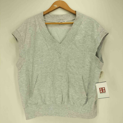 アリシアスタン ALEXIA STAM V Neck Sweatshirt & Skirt Set/Vネックスウェットシャツ&スカートセット レディース F