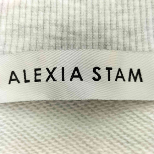 アリシアスタン ALEXIA STAM V Neck Sweatshirt & Skirt Set/Vネックスウェットシャツ&スカートセット レディース F