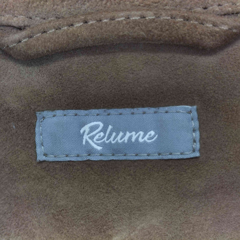 ジャーナルスタンダードレリューム JOURNAL STANDARD relume スウェード ライダースジャケット メンズ JPN:M