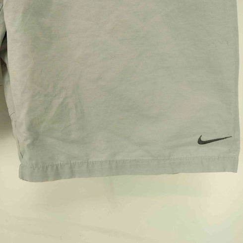 ナイキ NIKE 00S グレータグ スウッシュロゴ刺繍 ショートパンツ メンズ JPN:L