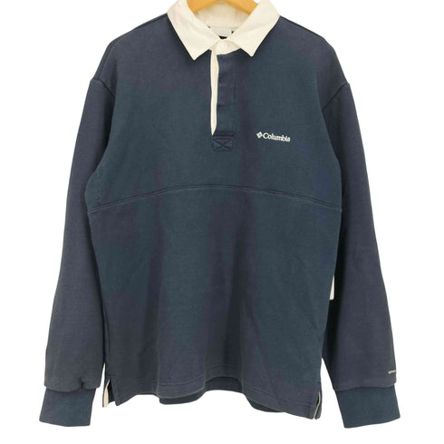 コロンビア Columbia フロント刺繍ロゴ ラガーシャツ メンズ JPN:L