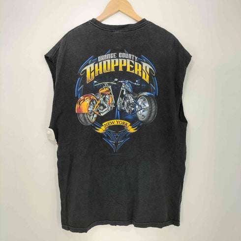 テネシーリバー TENNESSEE RIVER 00s ORANGE COUNTY CHOPPERS バイカー ノースリーブ タンクトップ メンズ import:XL