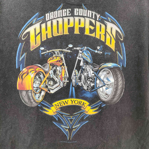 テネシーリバー TENNESSEE RIVER 00s ORANGE COUNTY CHOPPERS バイカー ノースリーブ タンクトップ メンズ import:XL