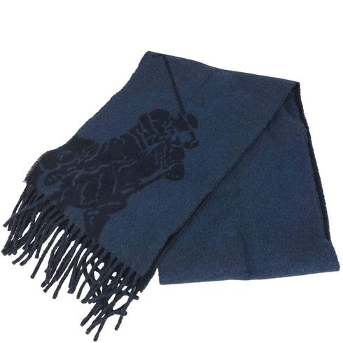 ポロラルフローレン POLO RALPH LAUREN ビッグポニー リバーシブル マフラー メンズ