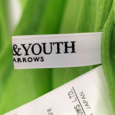 ビューティーアンドユースユナイテッドアローズ BEAUTY & YOUTH UNITED ARROWS コットンテレコ リブ シアー タートルネック カットソー レディース