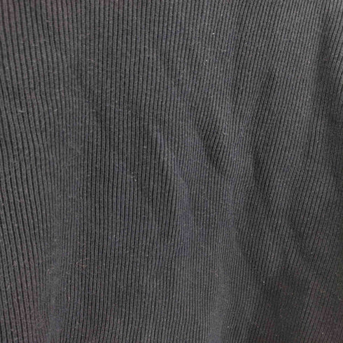 ホームスパン homspun モックネック コットン リブニット レディース import:S