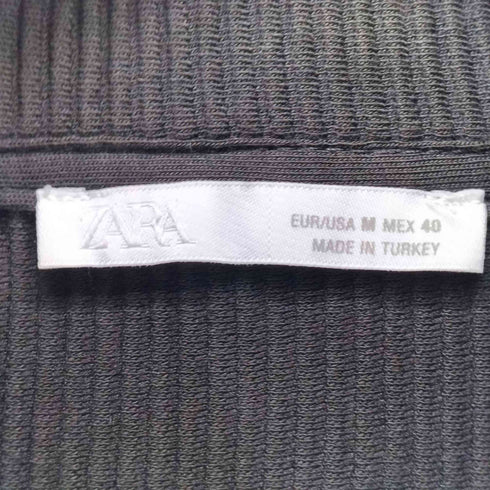 ザラ ZARA オットマンジップアップジャケット メンズ M