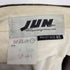 ジュンメン JUN MEN 80S YZIP ストライプ 2タック ウール ワイド スラックスパンツ メンズ 82