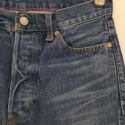 オーディナリーフィッツ Ordinary fits ボタンフライ デニムパンツ レディース 28