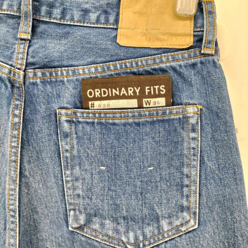 オーディナリーフィッツ Ordinary fits ボタンフライ デニムパンツ レディース 28