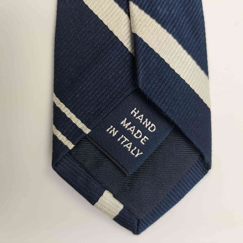 ポロバイラルフローレン Polo by RALPH LAUREN イタリア製 斜めストライプ シルク ネクタイ メンズ
