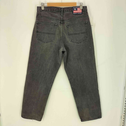 ポロジーンズカンパニーラルフローレン POLO JEANS COMPANY RALPH LAUREN LOOSE 万国旗 パッチ ジップフライ デニム パンツ メンズ 29×30